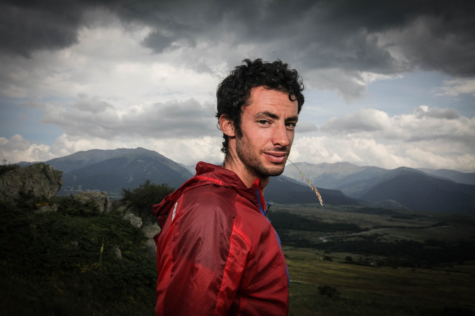 Kilian Jornet pour sa course de trail